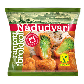 Panírozott vegán brokkoli 450 g mirelit NÁDUDVARI