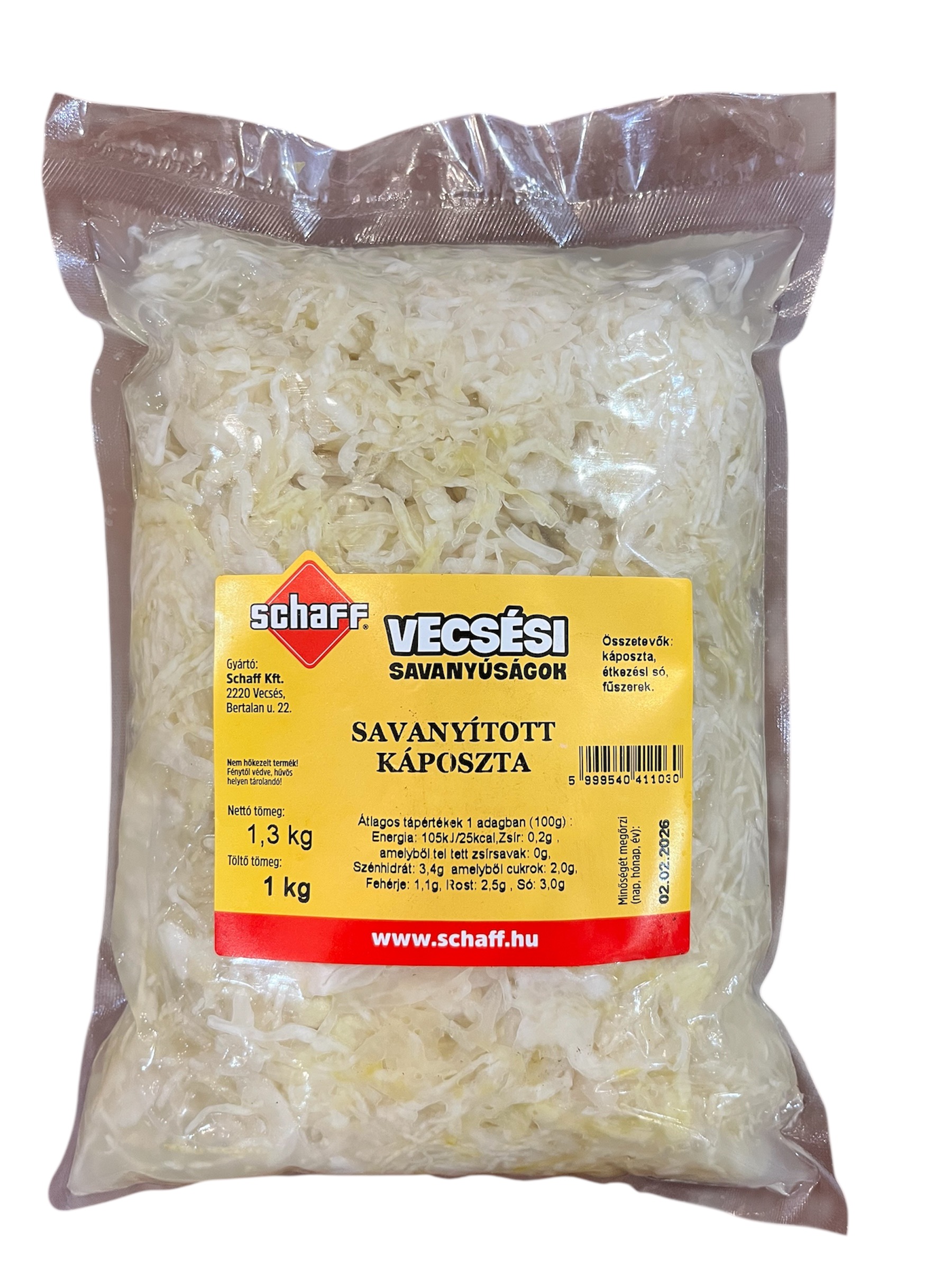 Savanyú káposzta (1 kg)