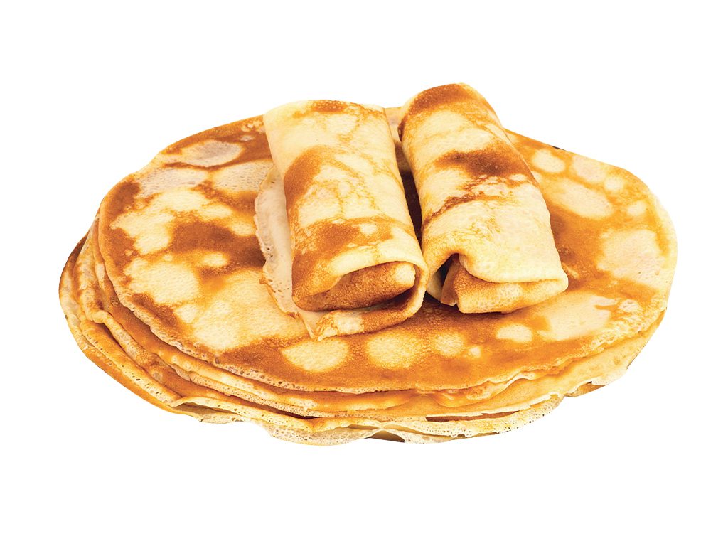 Palacsinta készre sütött 22,5 cm 60 g (100 db/#) mirelit