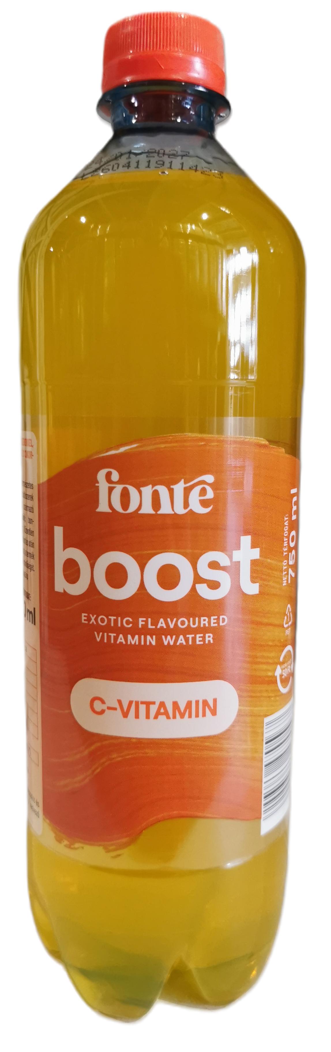 Fonte Boost exotic vitamin water 0,75 l