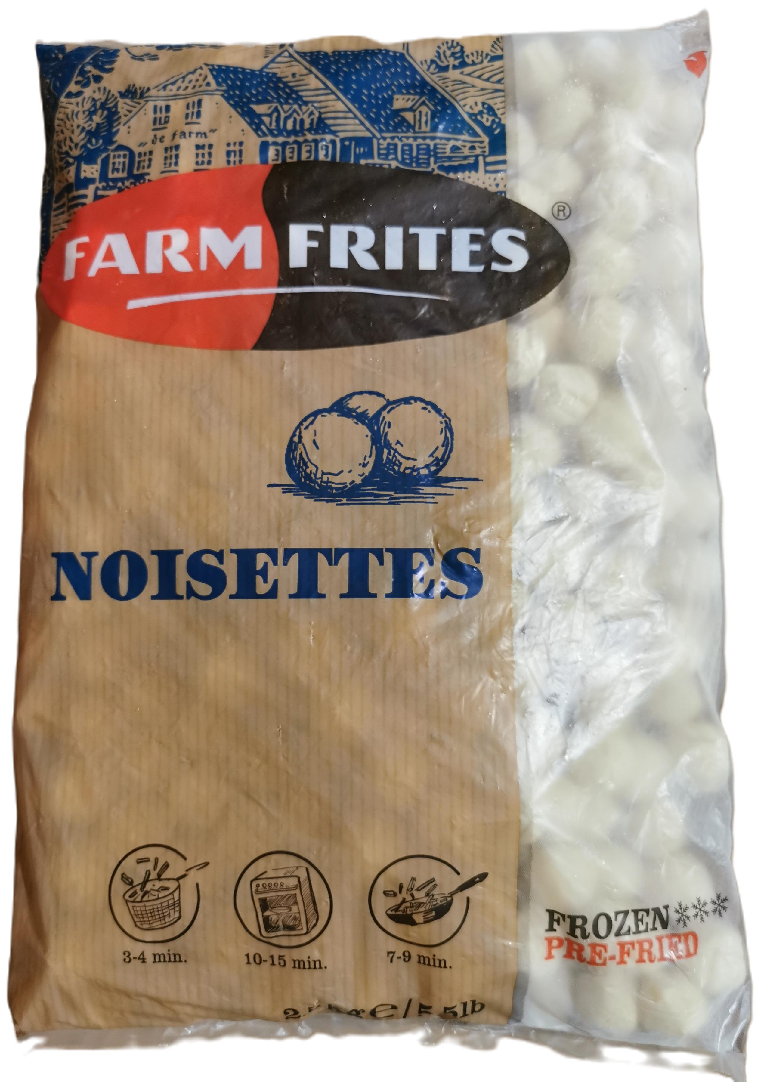 Burgonya mogyoró 2,5 kg Noisettes FARM FRITES mirelit