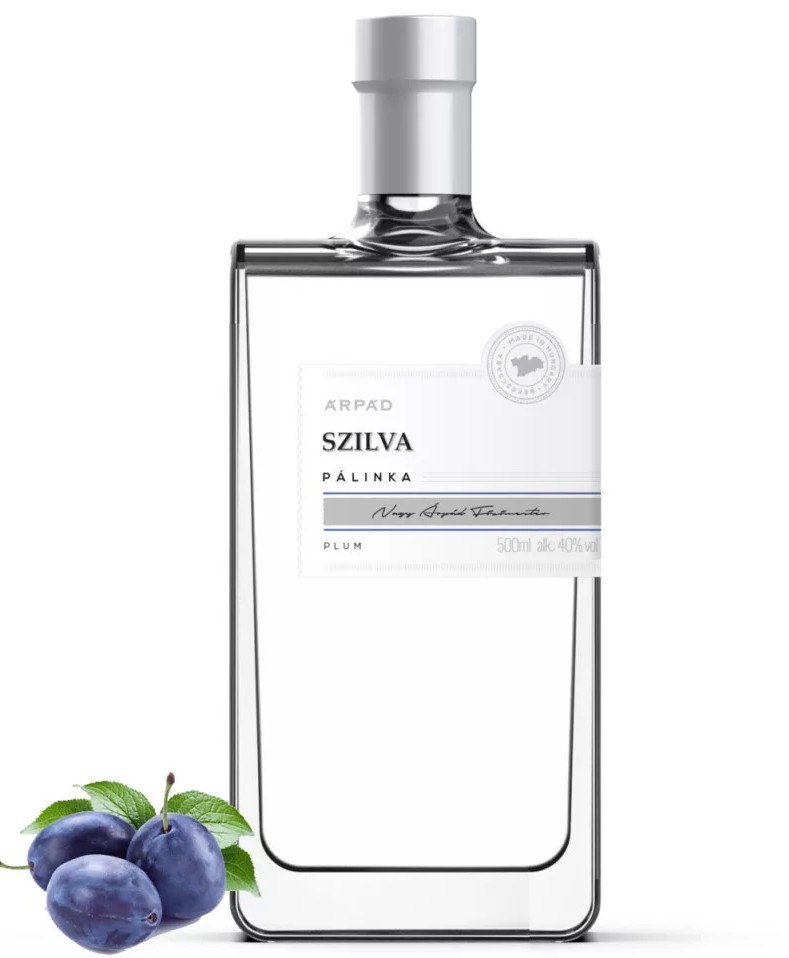 P Árpád Silver Szilva Pálinka 40%