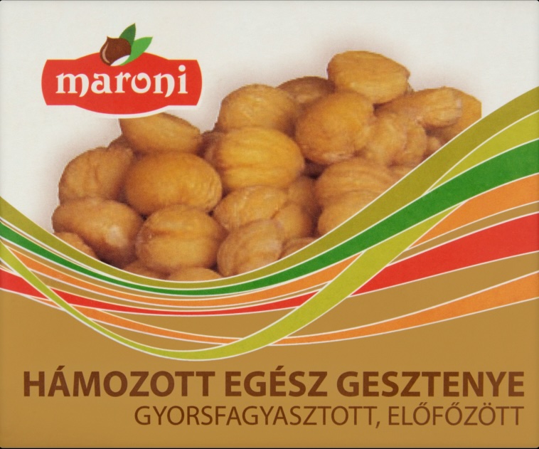 Gesztenye egész hámozott 200 g mirelit