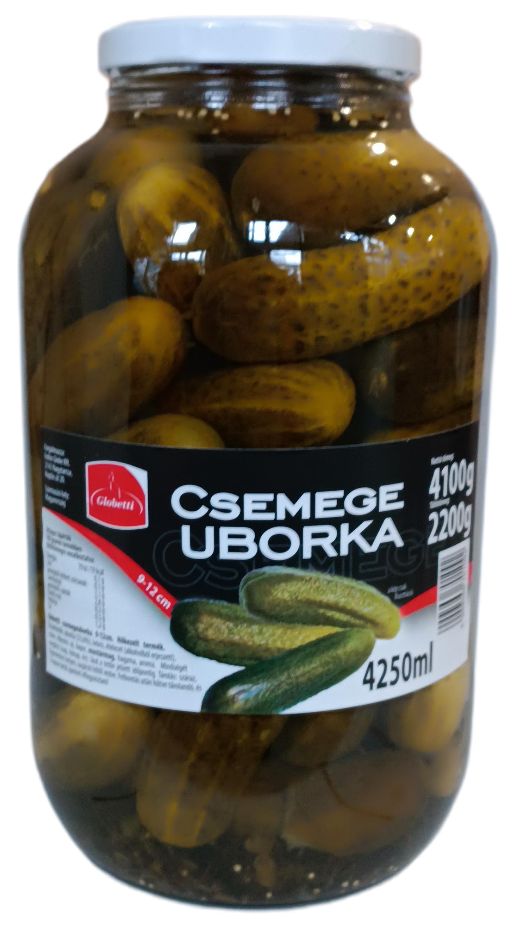 Csemege uborka 9-12 cm 4.250 ml/2.200 g MEDO/GLOBETTI