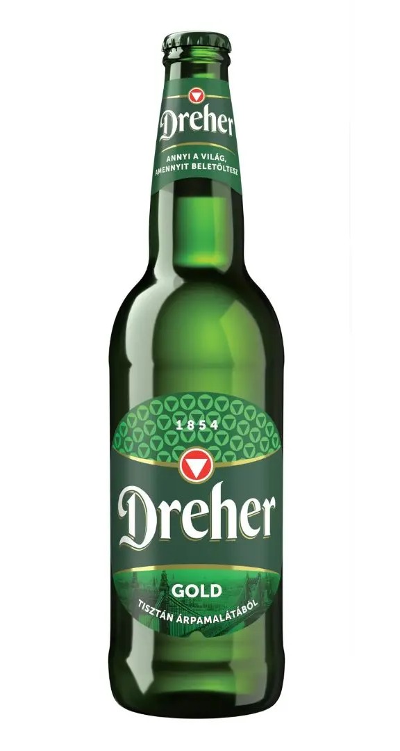 S Dreher Gold palack 0.33 l 5%