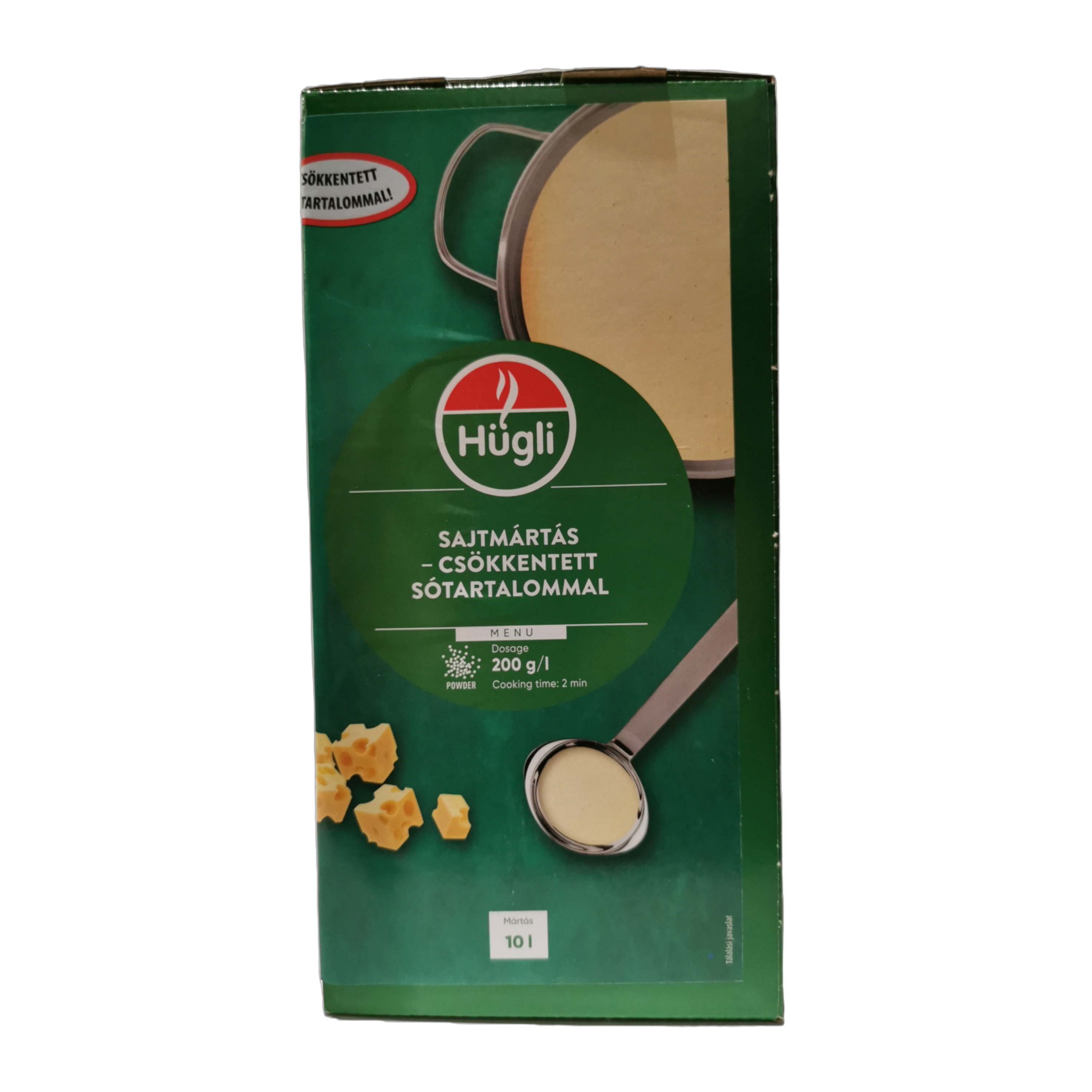 Sajtmártás 2 kg csökkentett sótartalmú HÜGLI