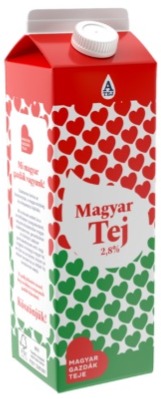 Tej ESL dobozos 2,8% 1 l MAGYAR
