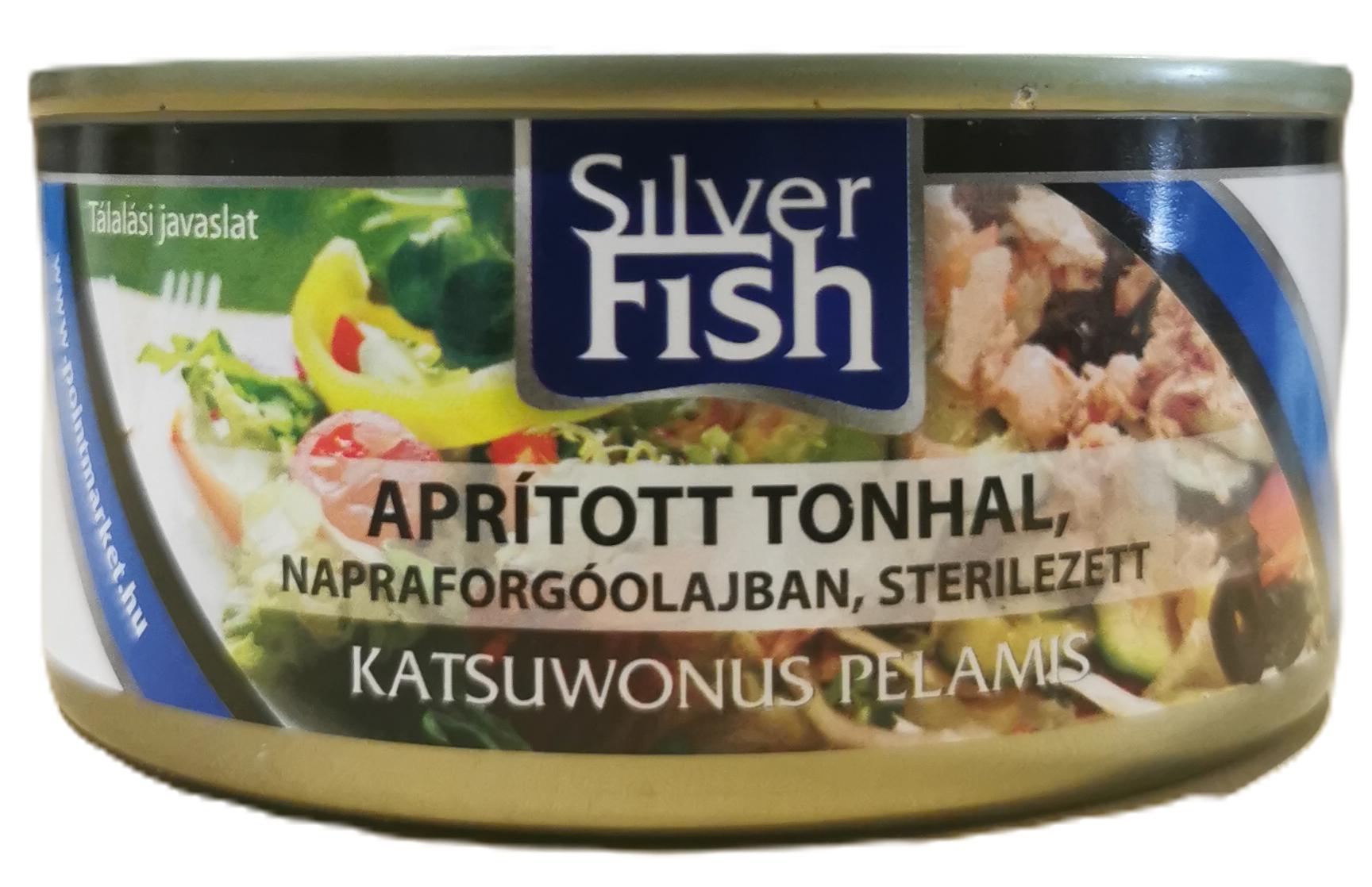 Tonhal aprított napraforgó olajban 160 g /112 g tp. SILVERFISH