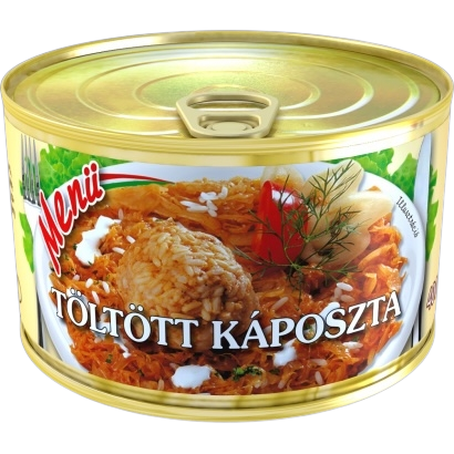 Töltött káposzta tépőzáras 400 g MENÜ