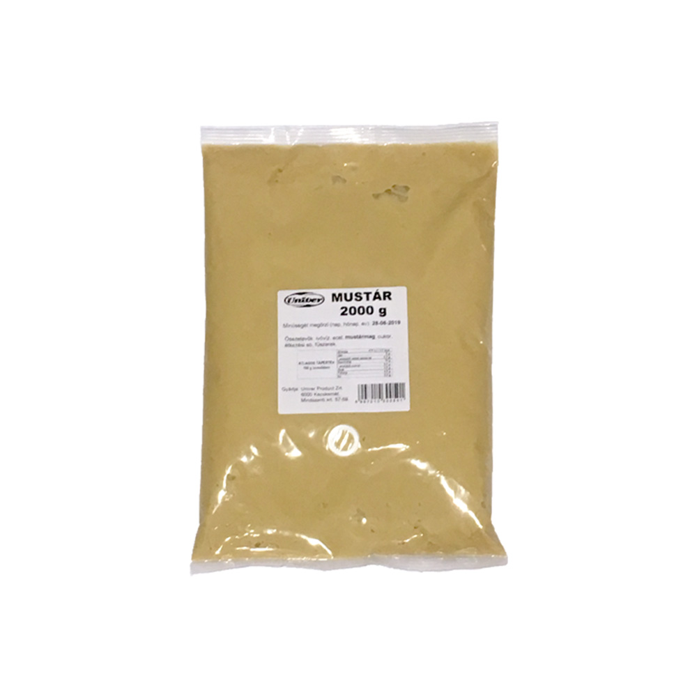 Mustár zsákos (E-mentes) 2 kg UNIVER