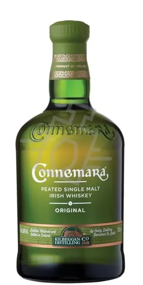 W Connamera Irish Peated Whiskey 0,75 40% DRS