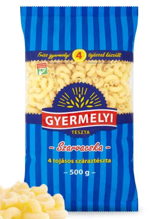 Szarvacska 4 tojásos 500 g GYERMELYI