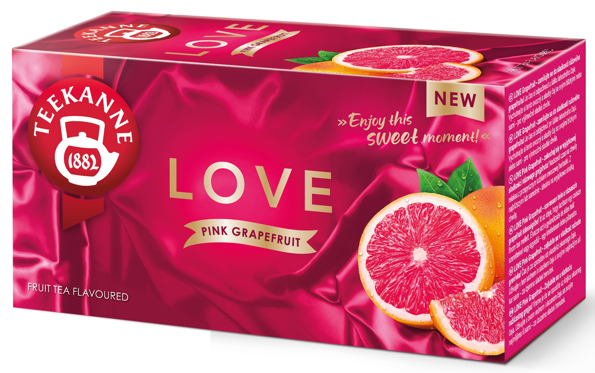 Filteres tea Love grapefruit 2,25 g (12 db/#) TEEKANNE