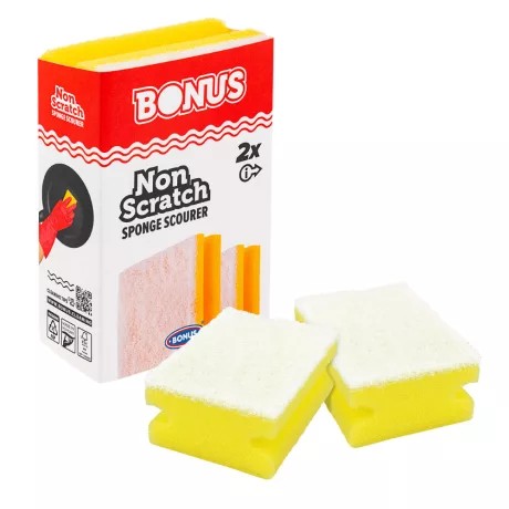 Súrolószivacs 2 db-os BONUS