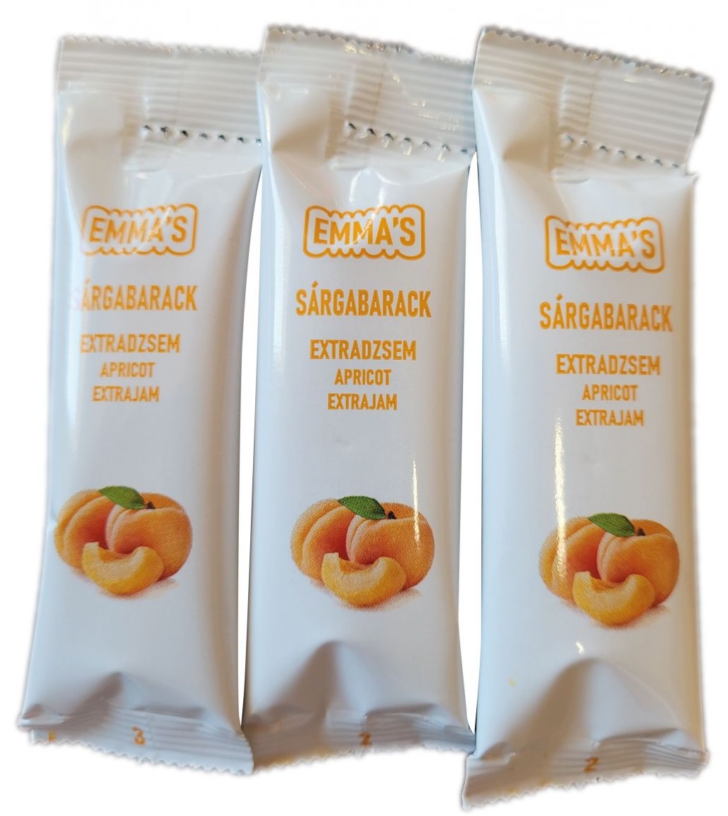 Mini extra jam sárgabarack 25 g (100 db/#) MÉZESDUÓ