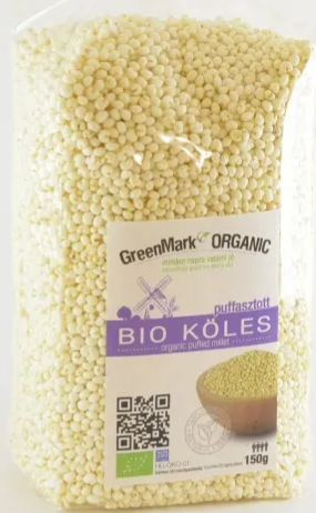 Köles puffasztott 150 g GREENMARK