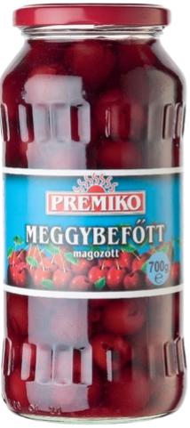 Meggybefőtt magozott 720 ml PREMIKO
