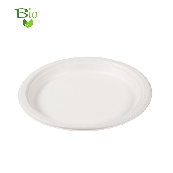 Tányér cukornád 220 mm 125 db-os