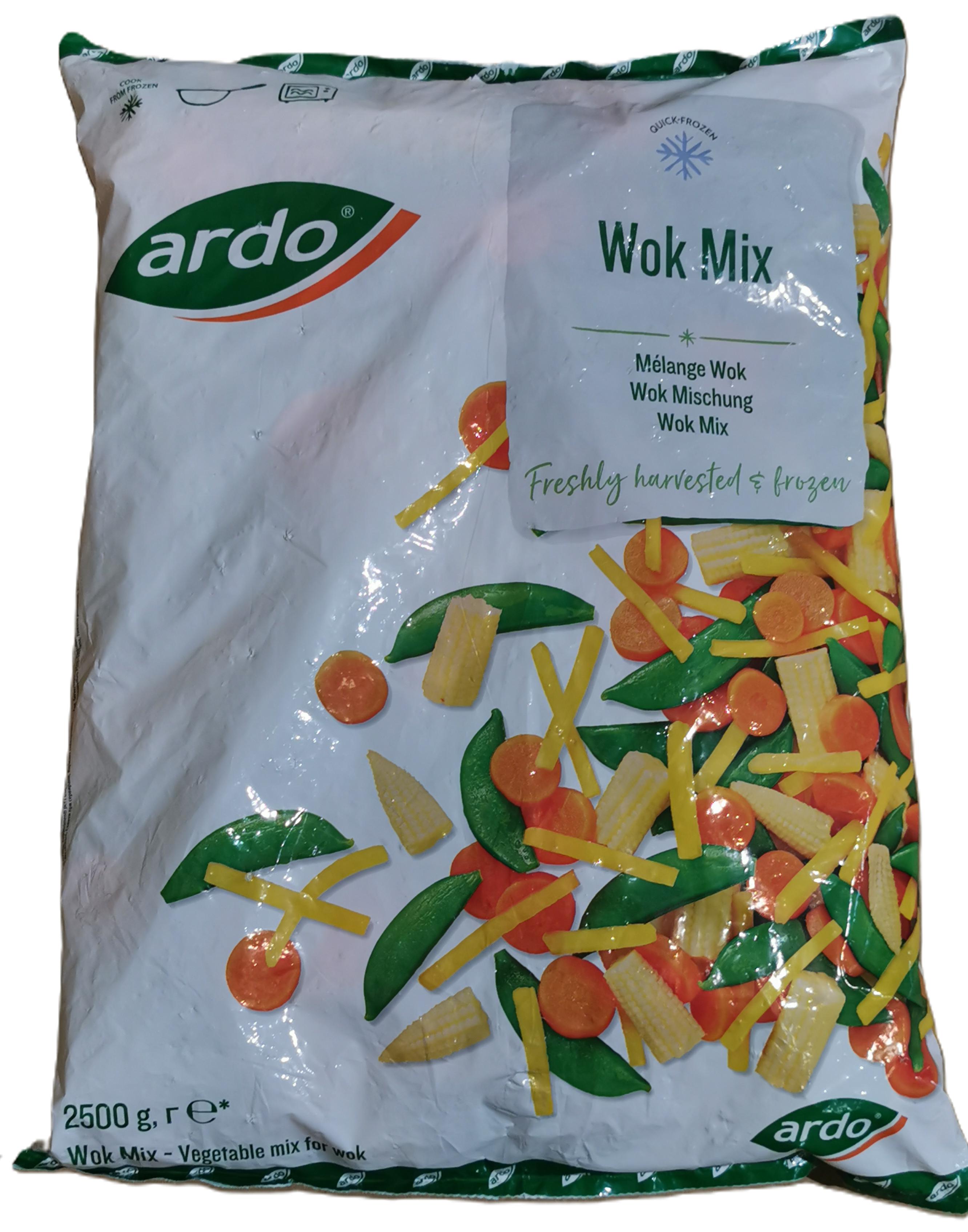 Wok mix 2,5 kg ARDO mirelit