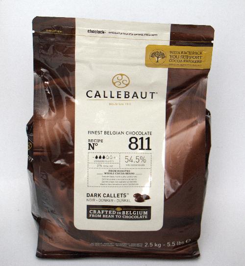 Étcsokibevonó extra sötét 54,5% 2,5 kg CALLEBAUT (811NV)