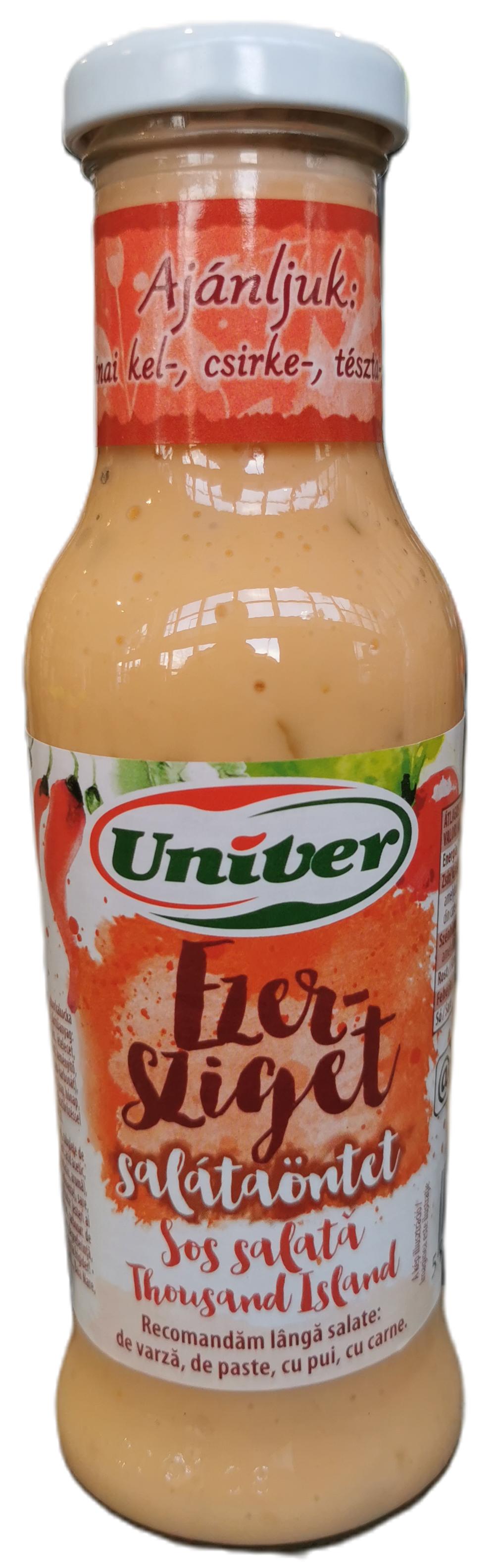 Salátaöntet ezersziget 235 g UNIVER