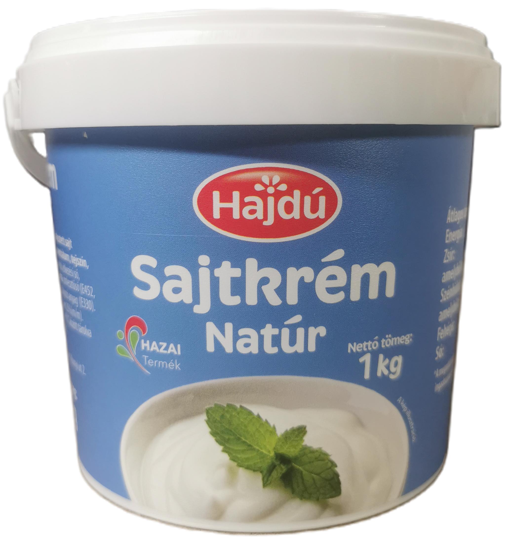 Sajtkrém 1 kg natúr HAJDÚ