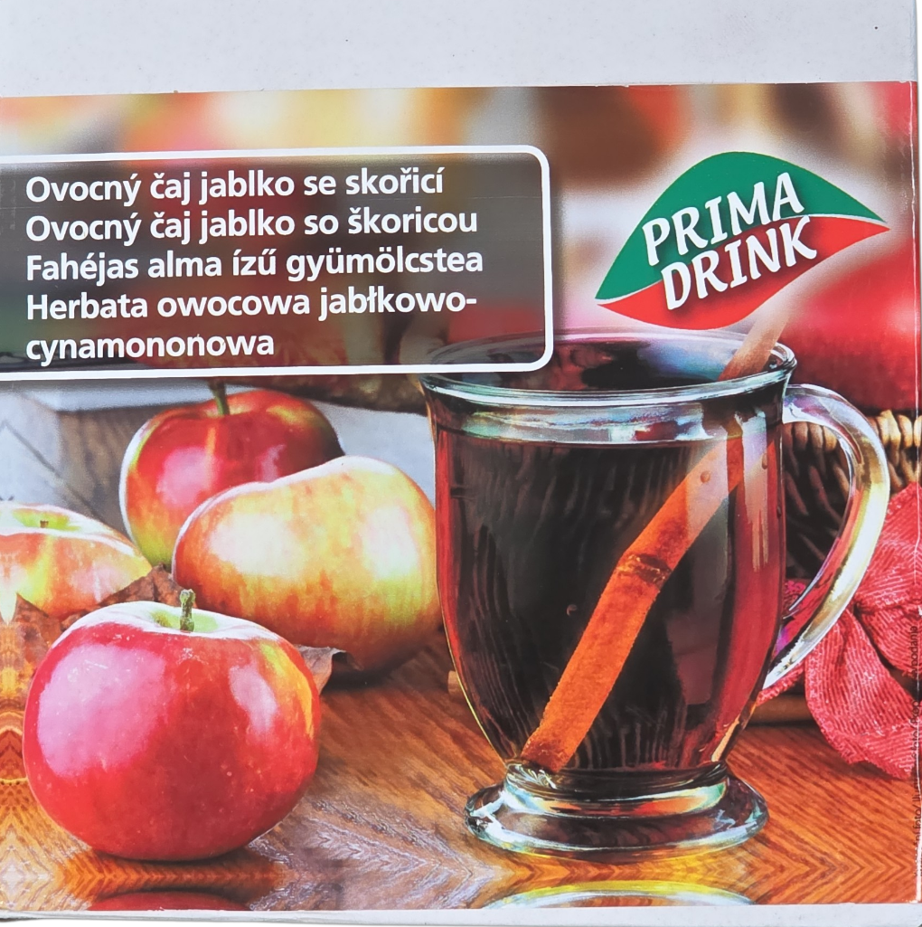 Fahéjas alma ízű tea 50 g (20 db/#) PRIMA DRINK HÜGLI