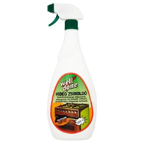 Hideg zsíroldó 750 ml WELL DONE szórófejes
