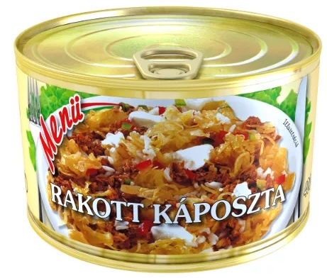 Menü rakott káposzta tépőzáras 400 g