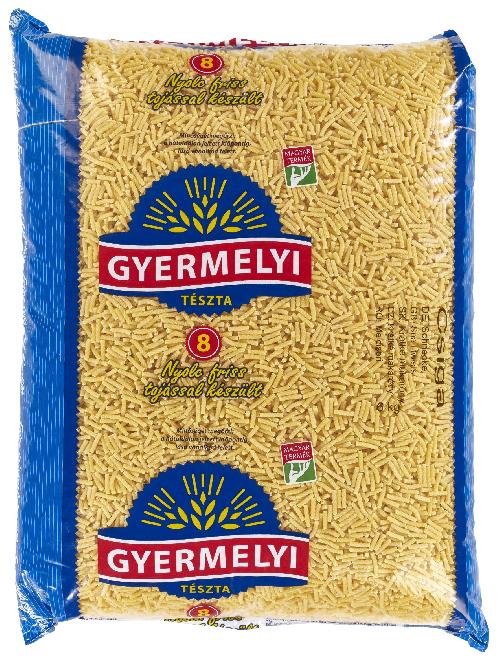 Csigatészta 8 tojásos 6 kg GYERMELYI