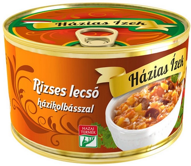 Rizses lecsó házi kolbásszal 400 g HÁZIAS ÍZEK