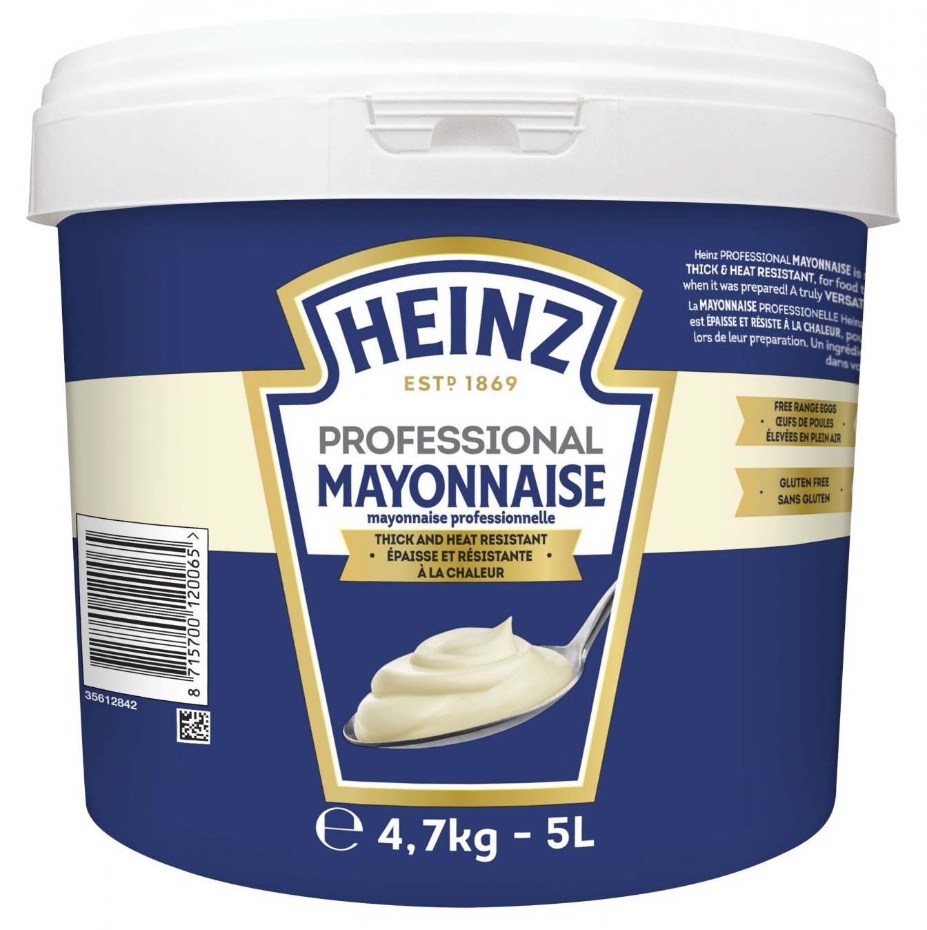 Majonéz vödrös 5 l HEINZ