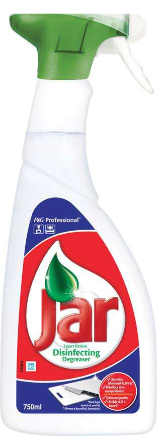 Konyhai fertőtlenítő, zsíroldó (Disinfecting) szórófejes 750 ml JAR