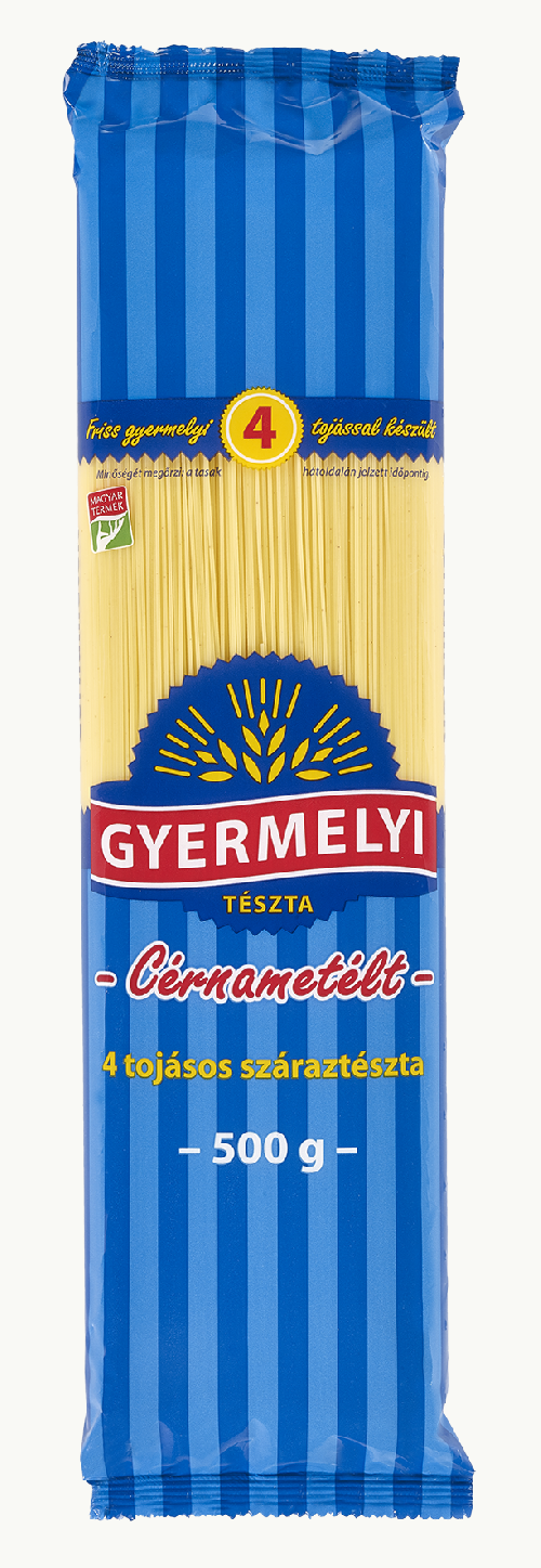 Cérnametélt 4 tojásos 500 g GYERMELYI