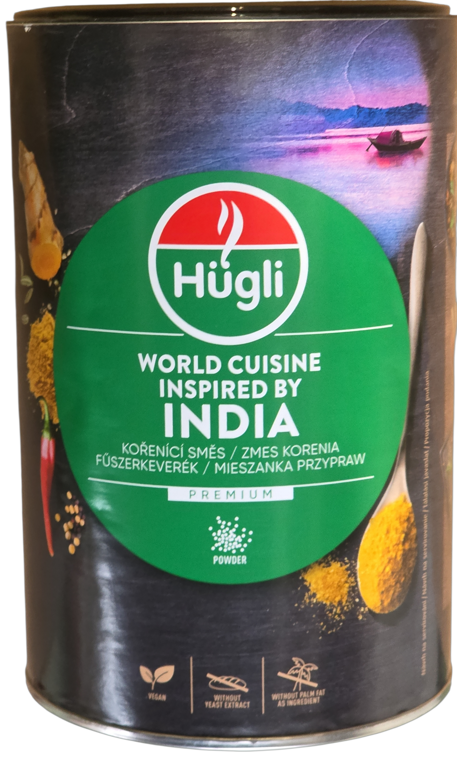 Indiai world cuisine fűszerkeverék 0,6 kg HÜGLI