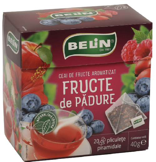 Erdei gyümölcs tea 2 g (20 db/#) BELIN