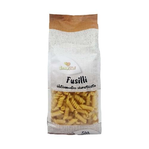Fusilli (orsó) gluténmentes 500 g LOVE DIET