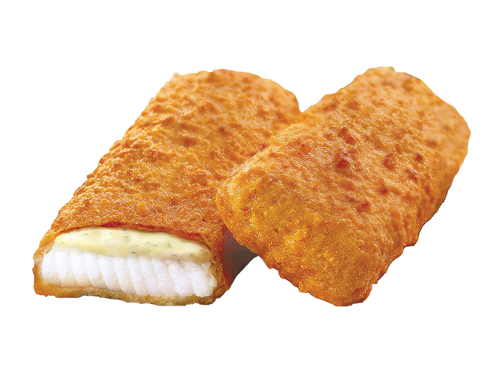 Panírozott alaszkai tőkehal sajtszósszal 6 kg (110 g/db) TIKO mirelit