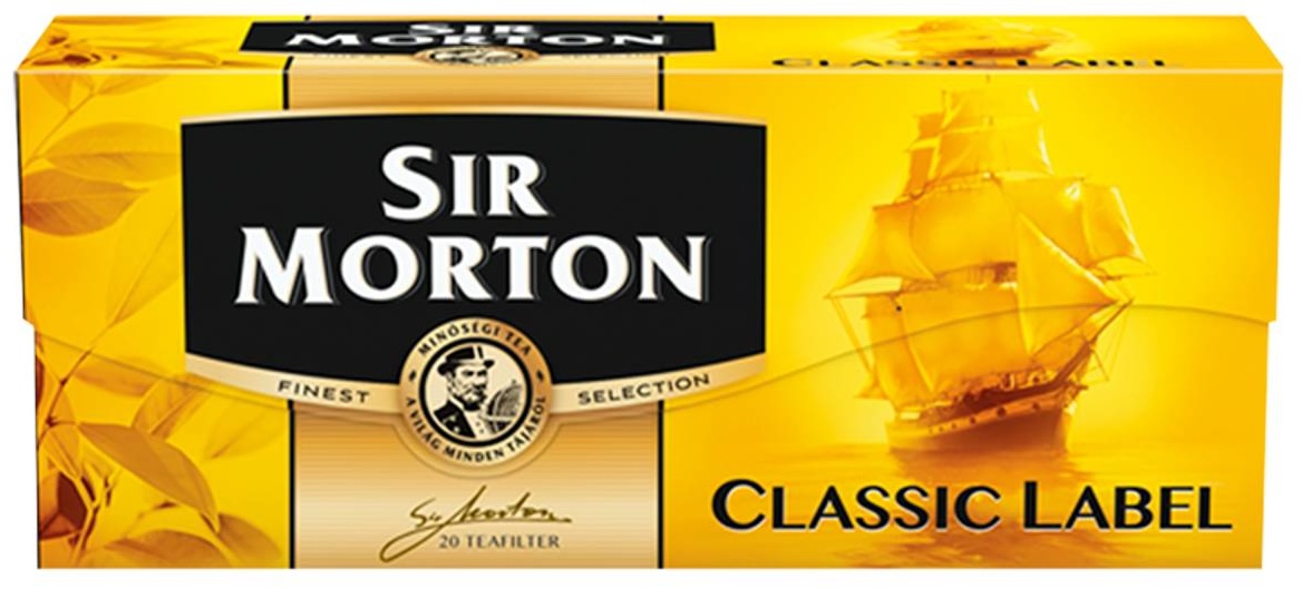 Filteres tea Classic Label 35 g (20 X 1,75 g) SIR MORTON