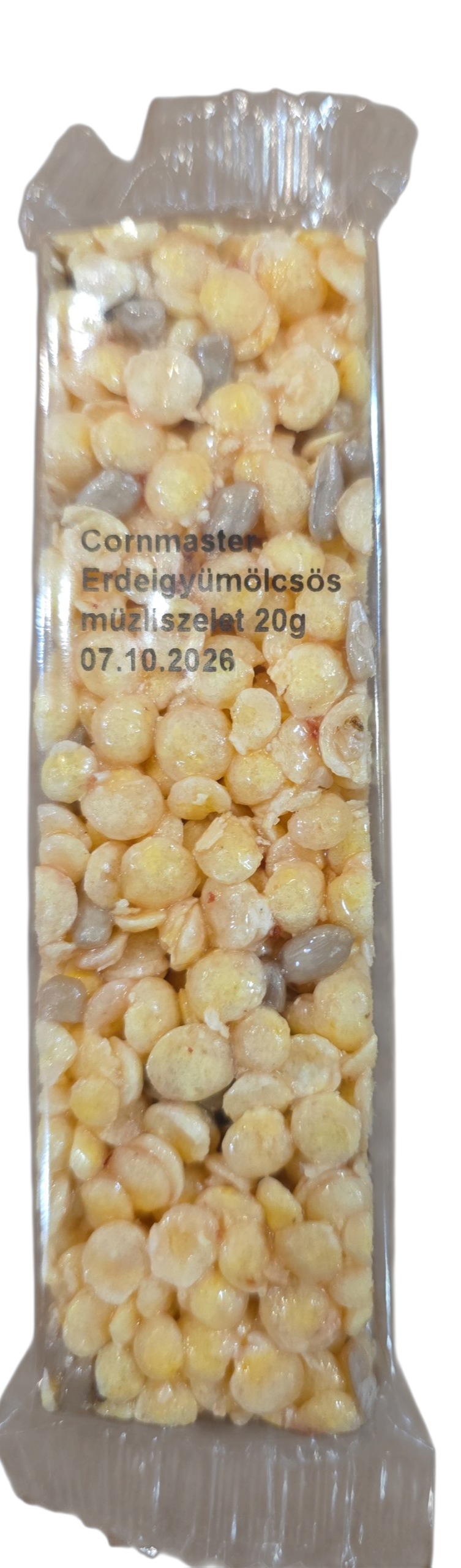 Müzli szelet piros gyümölcsös 20 g átlátszó (200 db/#) GASZTRO