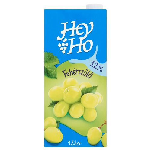 Fehérszőlőlé 12 % 1 l HEY-HO