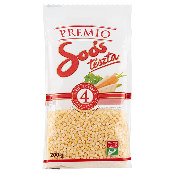 Tarhonya gépi 4 tojásos 200 g SOÓS