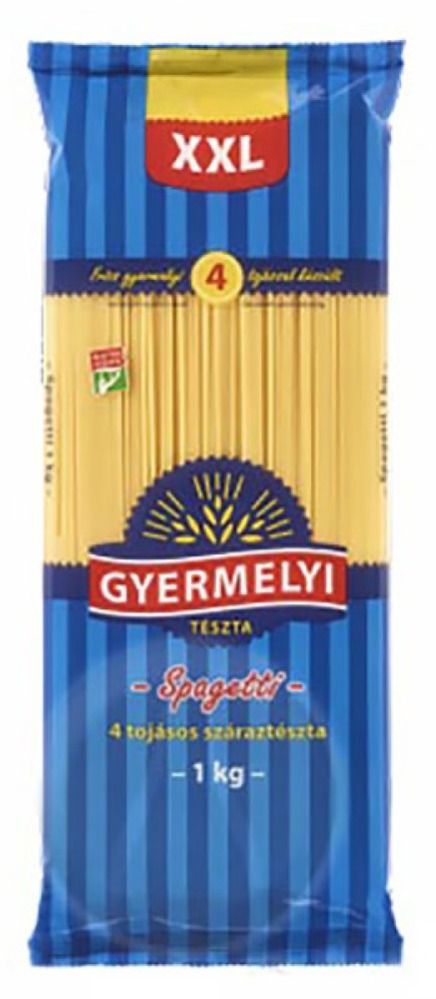 Spagetti 4 tojásos XXL 1 kg GYERMELYI