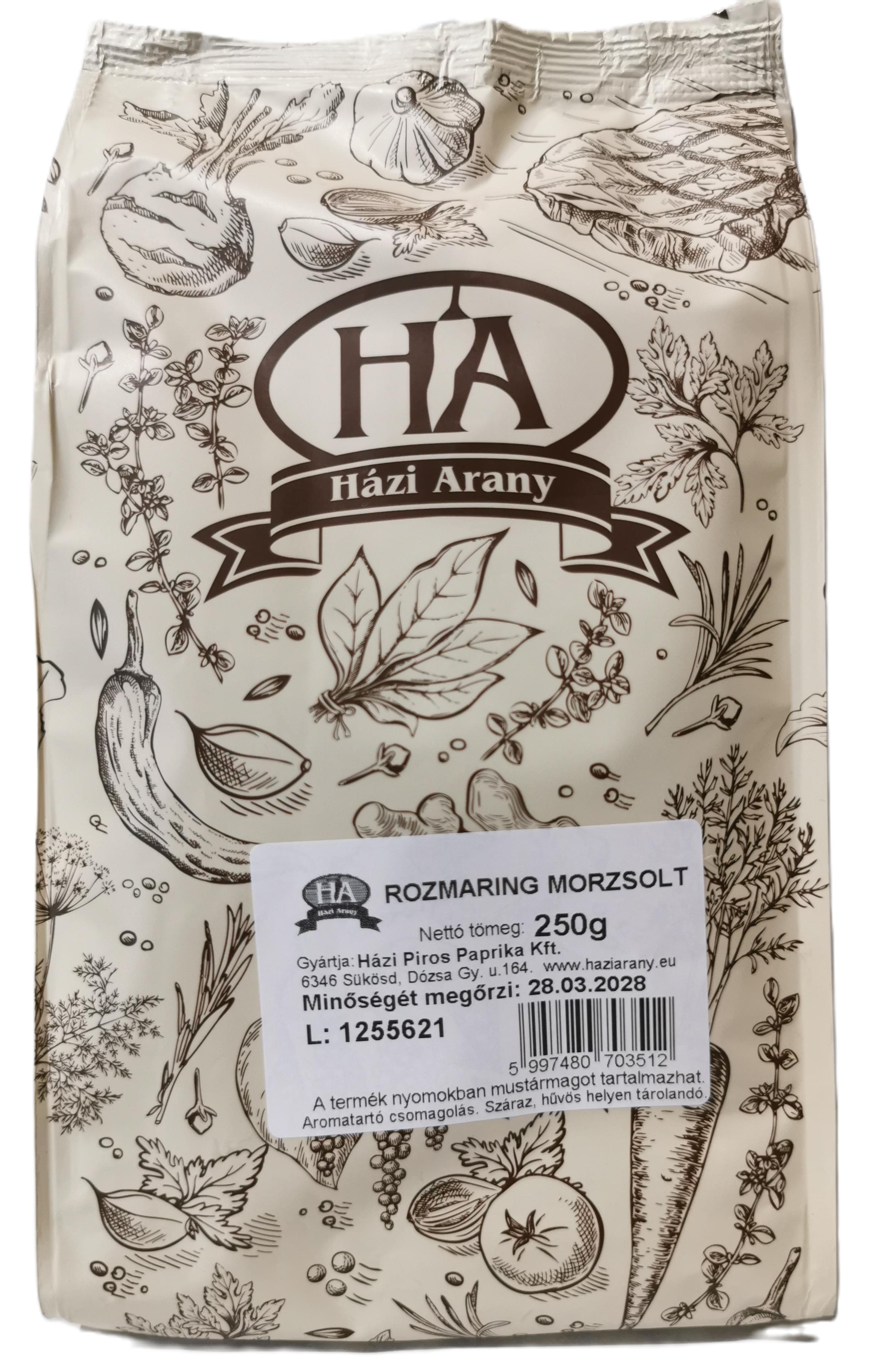 Rozmaring morzsolt 250 g H.A.