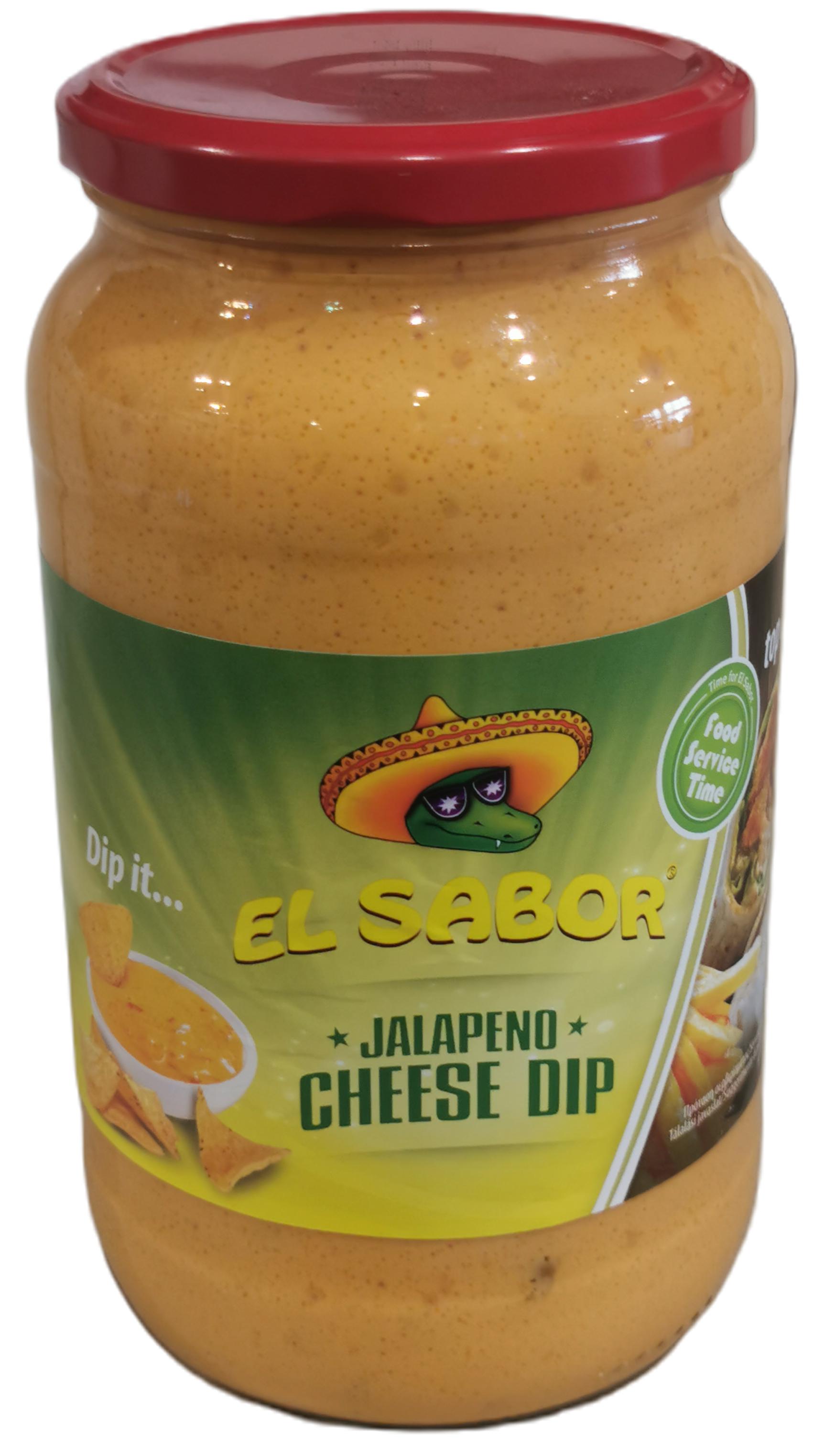 Jalapenos sajt Dip 1.000 g EL SABOR