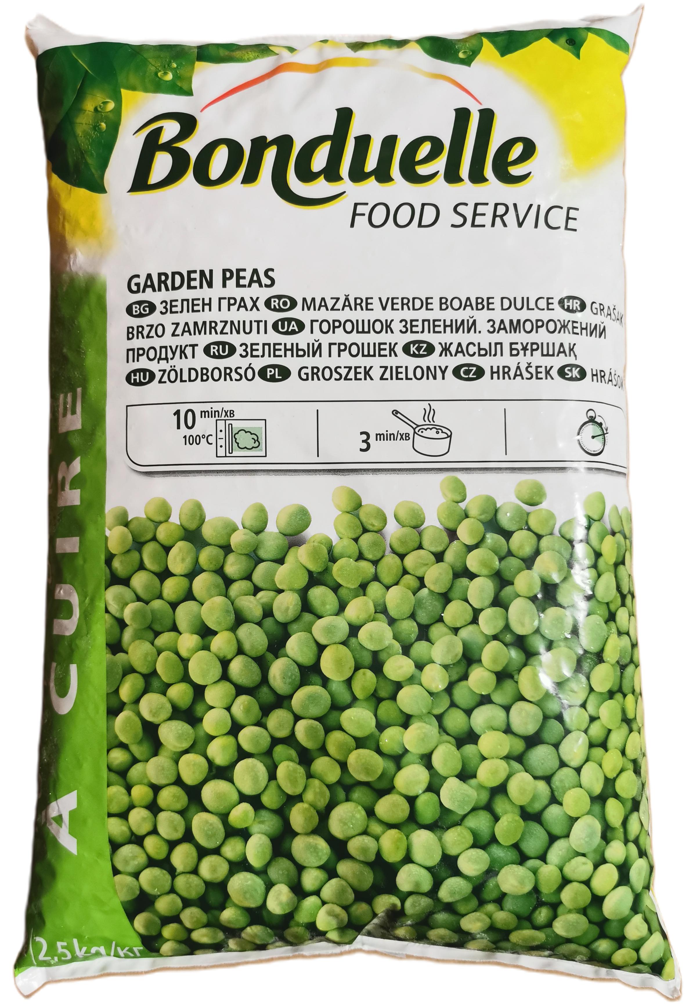 Zöldborsó 2,5 kg BONDUELLE mirelit