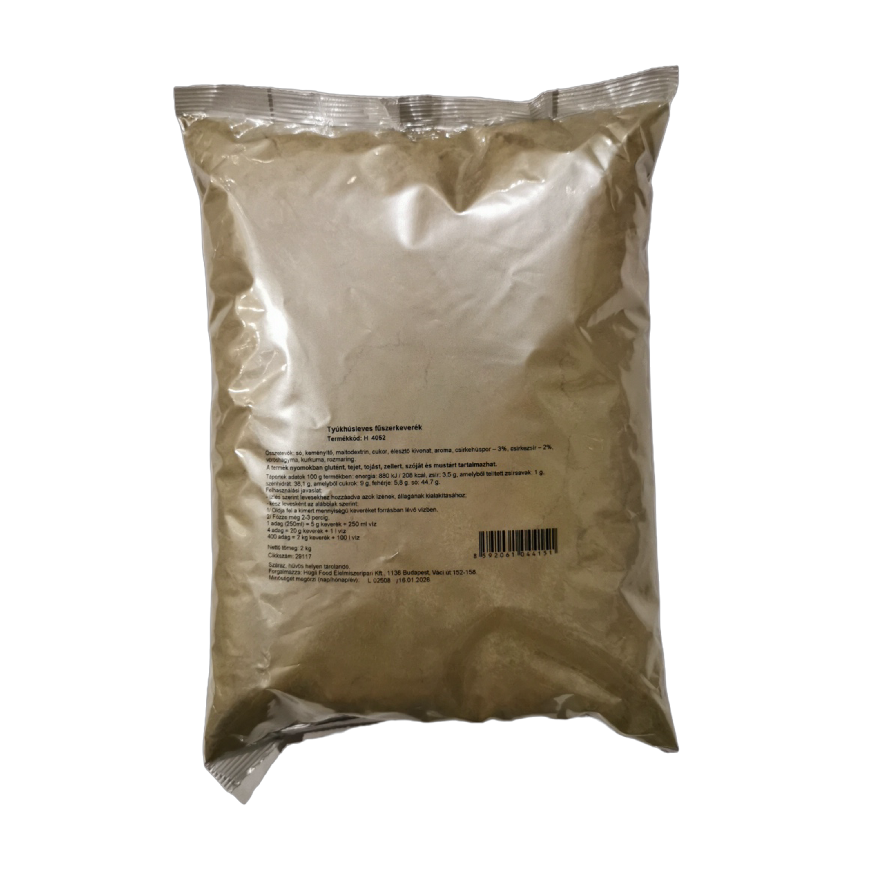 Hungast tyúkhúsleves glutamát mentes 2 kg HÜGLI