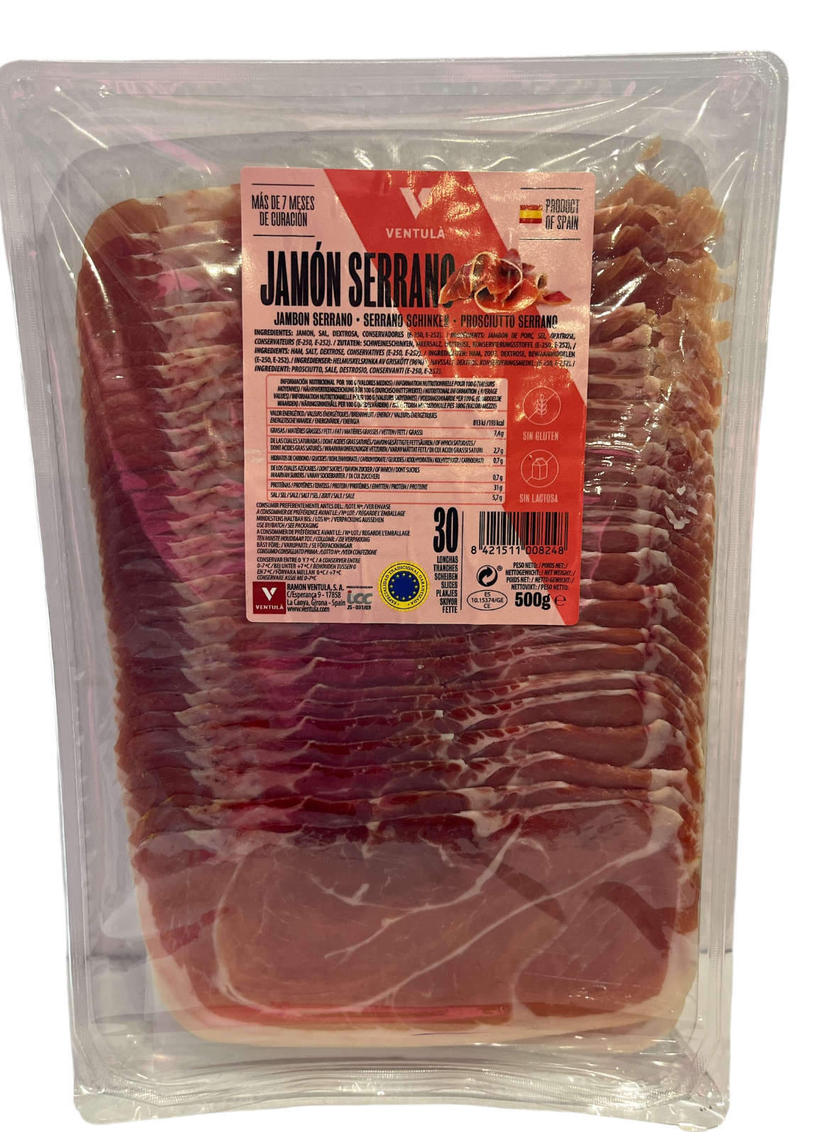 Serrano Sonka szeletelt 500 g