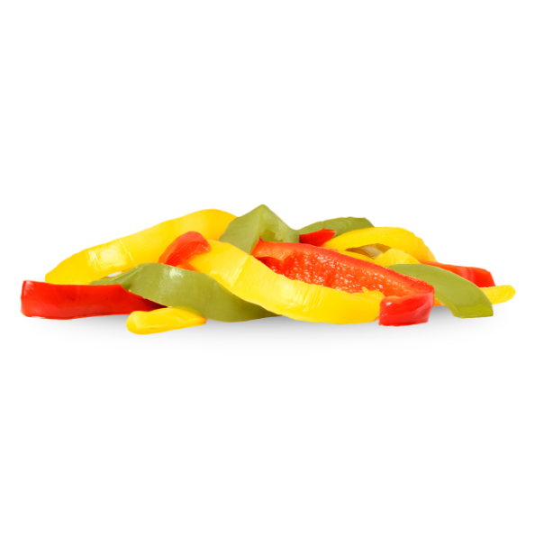 Californiai paprika csík 3 szín 2,5 kg mirelit