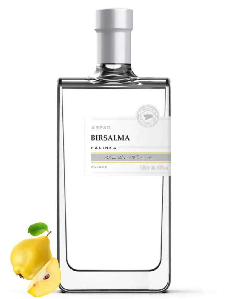 P Árpád Silver Birsalma Pálinka 40%)